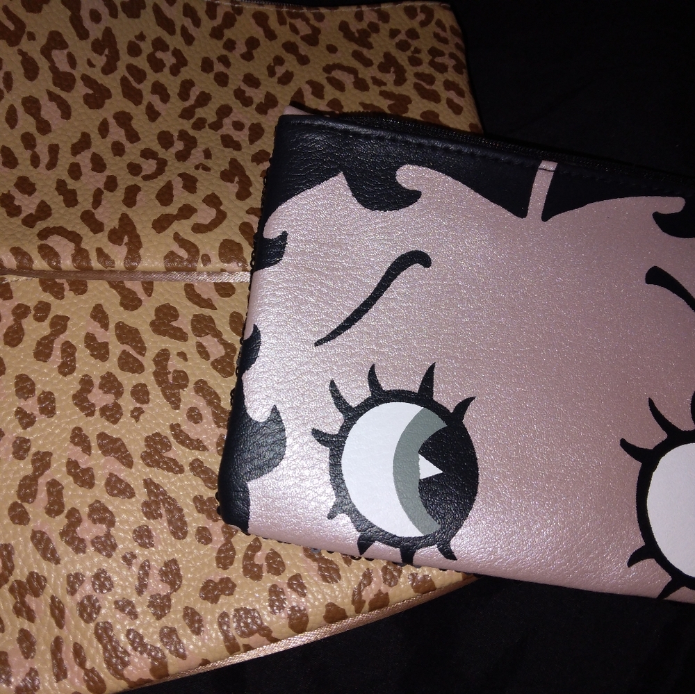 Ipsy make up bags 3 Betty boop